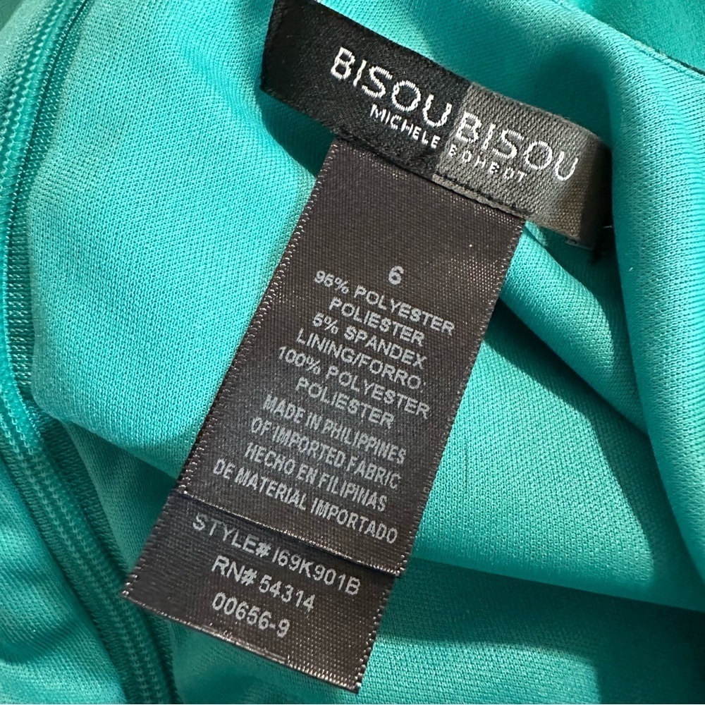 Bisou Bisou Blue Orange Midi Sundress - Picture 6 of 6